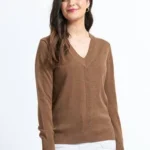V-Neck Knit Sweater